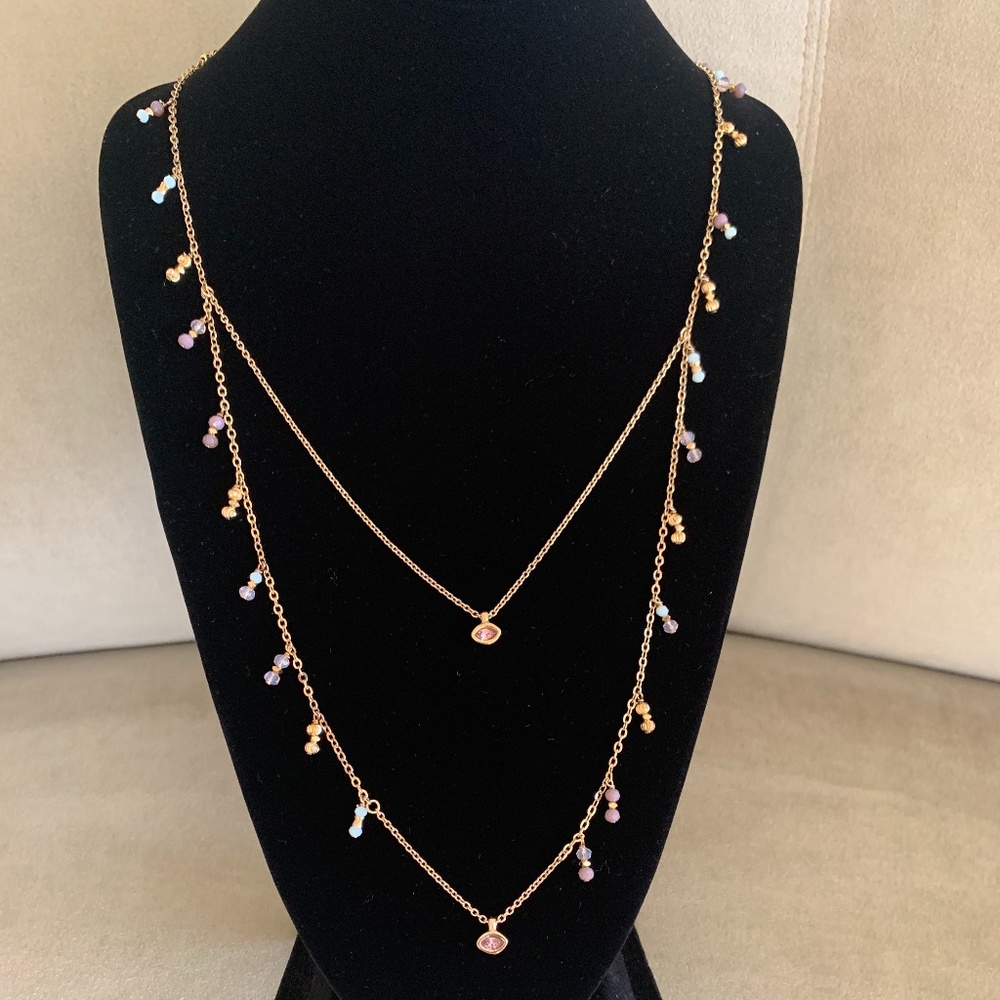 NWT! UNO de 50 Gold Plated Necklace "Osiris 2" COL1409.